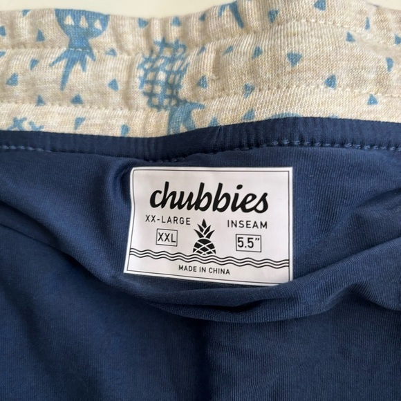 Chubbies Men’s 5.5” Compression Lined Pineapple Print Sweat Shorts Size XXL NWOT - Picture 4 of 8